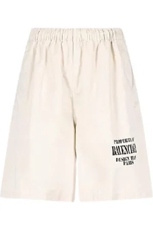 Balenciaga Shorts, Herre, , S, Bomuld, Ultra-Fine Bomuldsserge Unisex Shorts