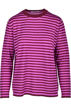 KANGRA CASHMERE Strik, Dame, Lyserød, M, Uld, Fuchsia Sweater til Kvinder