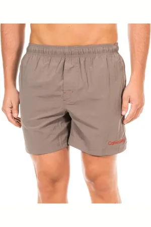 Calvin Klein Badetøj, Herre, , S, Nylon, Taupe Herre Badetøj, Strandtøj