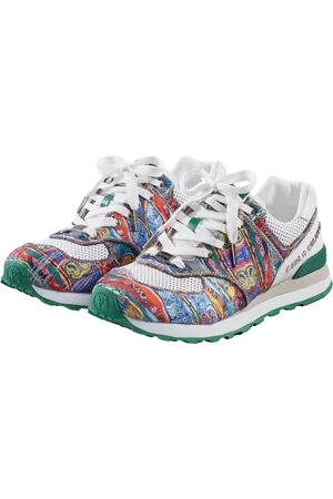 Carlo Colucci Sko, unisex, Flerfarvet, 46 EU, Unik Strik Sneaker