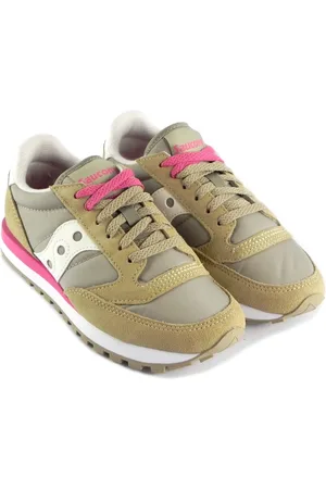 Saucony Sko, Dame, Grøn, 37 EU, Uld, Lys Grøn/Rosa Sneakers