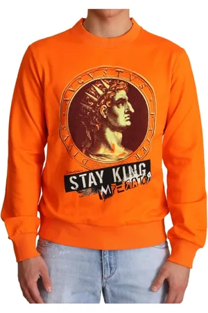 Dolce & Gabbana Sweathshirts & Hoodies, Herre, , S, Bomuld, King Ceasar Bomuldspullover
