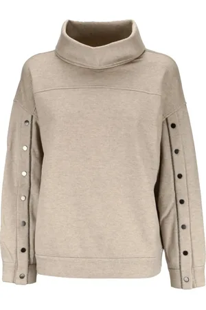 Brunello Cucinelli Strik, Dame, , XL, Cashmere, Luksuriøs Cashmere Turtleneck Sweater