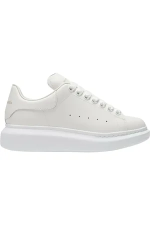 Alexander McQueen Sko, Dame, Hvid, 41 EU, Uld, Oversized Sneakers