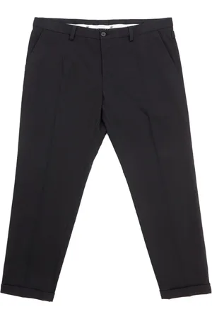 Dolce & Gabbana Bukser, Herre, Sort, 2XL, Bomuld, Sorte Bomuld Chino Bukser - Slim Fit
