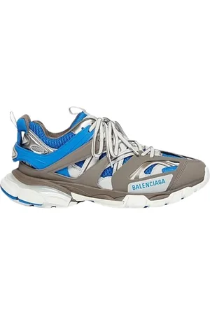 Balenciaga Sko, Herre, Blå, 40 EU, Uld, LED Track Sko