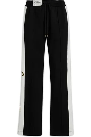 Dolce & Gabbana Bukser, Herre, Sort, L, Uld, Klassiske Straight Bukser