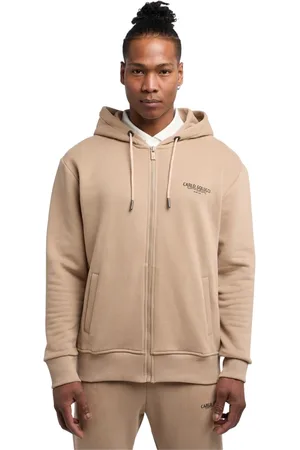Carlo Colucci Sweathshirts & Hoodies, Herre, , L, Tyl, Basic Line De Simoi Hættetrøje