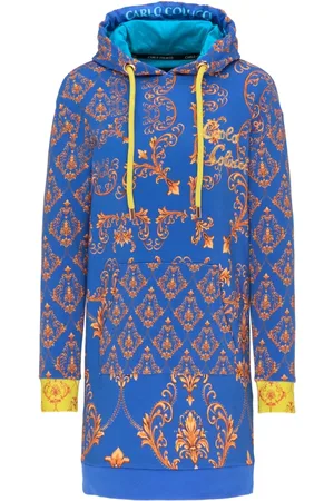 Carlo Colucci Kjole, Dame, Blå, XS, Dame Civetta Sweatkjole