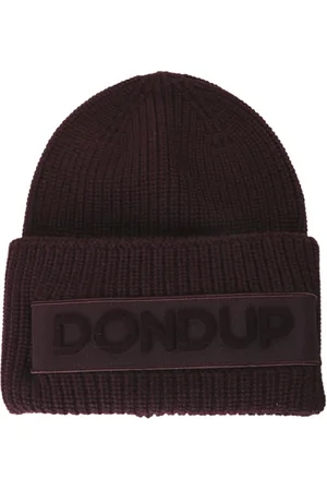 Dondup Tilbehør, Herre, Brun, ONE SIZE, Uld, Berretto Hat