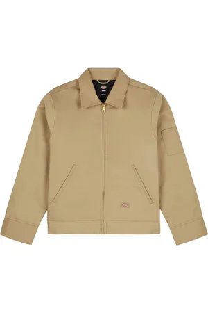 Dickies Jakke, Herre, , XL, Bomuld, Khaki Bomuld Jakke til Mænd