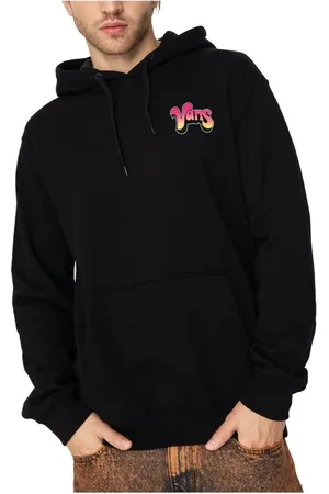 Vans Sweathshirts & Hoodies, Herre, Sort, XL, Tyl, Urban Style Hættetrøje med Unikt Print