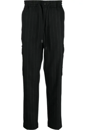 VERSACE Bukser, Herre, Sort, L, Slim-fit Sorte Bukser