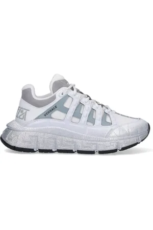 VERSACE Sko, Dame, Hvid, 39 EU, Uld, Sneakers Hvid