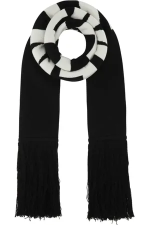 Vetements Tilbehør, Herre, Sort, ONE SIZE, Uld, Sort uld tørklæde