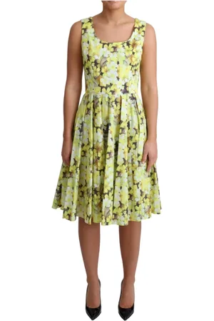 Dolce & Gabbana Kjole, Dame, Gul, 2XS, Sommerkjole