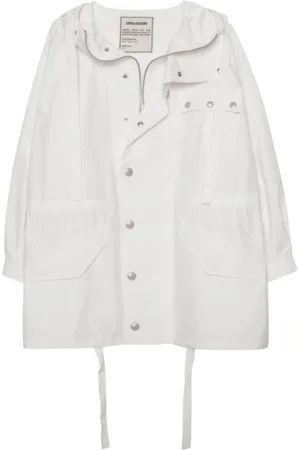 Zadig & Voltaire Jakke, Dame, Hvid, M, Letvægtsjakke
