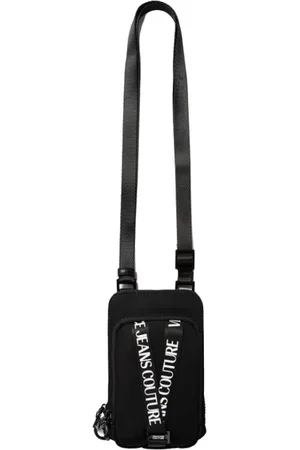 VERSACE Taske, Herre, Sort, ONE SIZE, Uld, Herretaske - Stilfuld og Holdbar