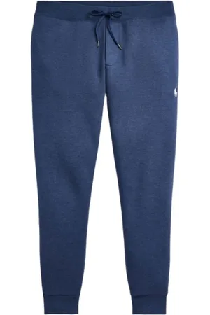 Ralph Lauren Bukser, Herre, Blå, M, Bomuld, Joggingbukser i bomuldsblanding