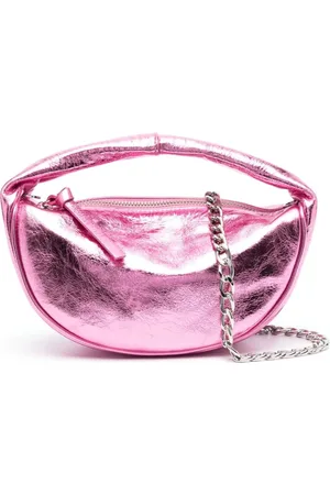 By Far Taske, Dame, Lyserød, ONE SIZE, Uld, Fuchsia Baby Cush Skuldertaske