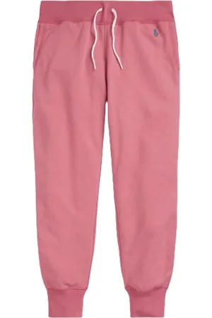 Ralph Lauren Bukser, Dame, Lyserød, S, Bomuld, Adirondack Berry Joggingbukser