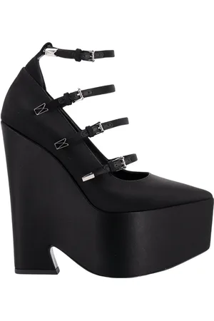 VERSACE Sko, Dame, Sort, 38 EU, Læder, Kvinders Sko Pumps Sort Ss23