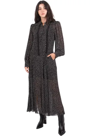 Dorothee Schumacher Kjole, Dame, Sort, S, Transparent City Lights Kjole