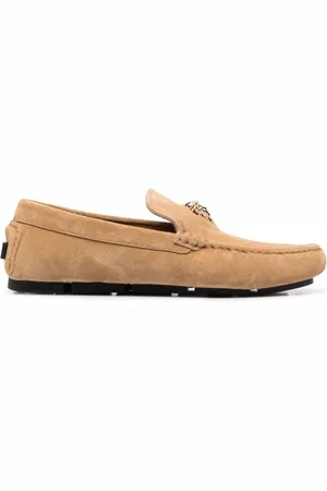 VERSACE Sko, Herre, Brun, 40 EU, Uld, Mokkasiner