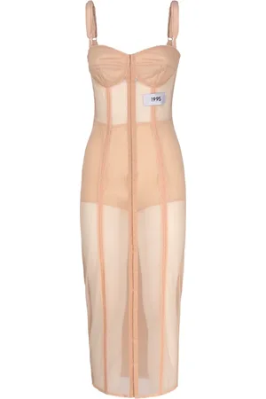 Dolce & Gabbana Kjole, Dame, , S, Uld, Forførende Hjerteformet Festkjole
