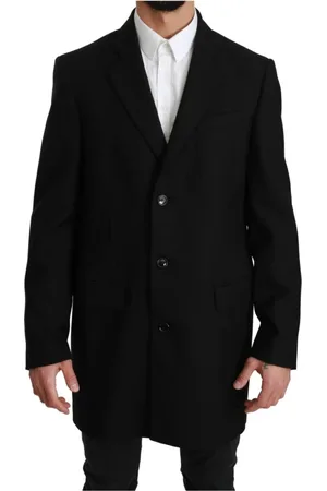 Dolce & Gabbana Frakke, Herre, Sort, L, Uld, Eksklusiv Sort Uld Blazer