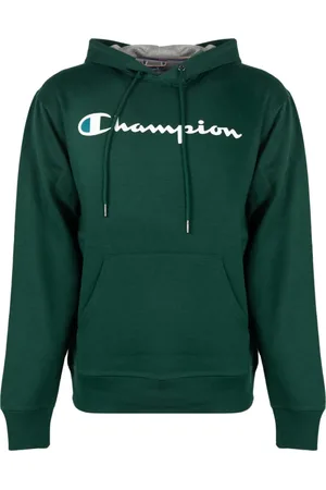 Champion Sweathshirts & Hoodies, Herre, Grøn, M, Bomuld, Hættetrøje