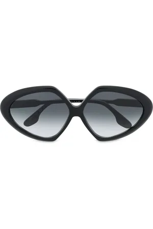 Victoria Beckham Tilbehør, Dame, Sort, 64 MM, Uld, Vb614S 001 Solbriller, Stilfulde og Iøjnefaldende