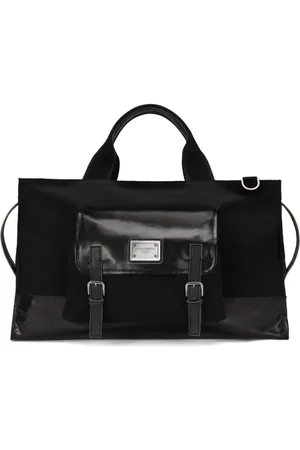 Dolce & Gabbana Taske, Herre, Sort, ONE SIZE, Bomuld, Weekend Rejsetaske