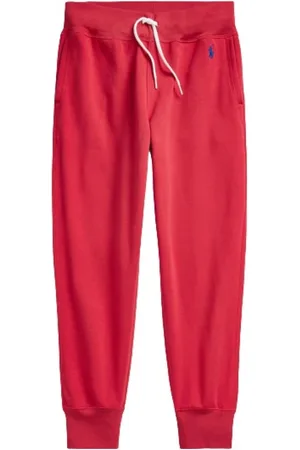 Ralph Lauren Bukser, Dame, Rød, L, Bomuld, Sunrise Joggingbukser