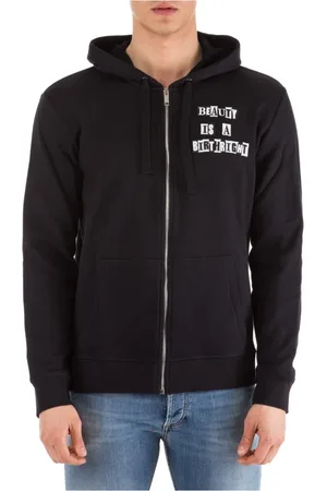 VALENTINO Sweathshirts & Hoodies, Herre, Sort, XS, Hættetrøje Jamie Reid