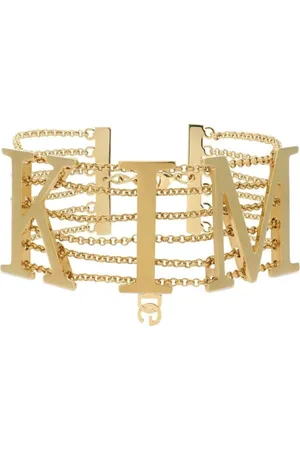 Dolce & Gabbana Tilbehør, Dame, , ONE SIZE, Uld, Guld Kim Choker Halskæde