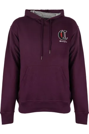 Champion Sweathshirts & Hoodies, Herre, Lilla, XL, Bomuld, Hættetrøje