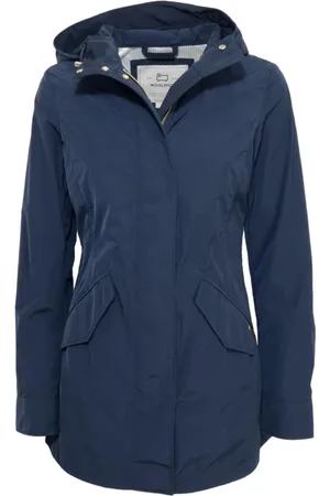 Woolrich Jakke, Dame, Blå, XS, Uld, Arktisk Inspireret Parka