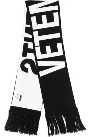 Vetements Tilbehør, Herre, Sort, ONE SIZE, Uld, Tøj er en sort vanvid