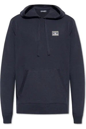 Dolce & Gabbana Strik, Herre, Blå, S, Uld, Uldtrøje