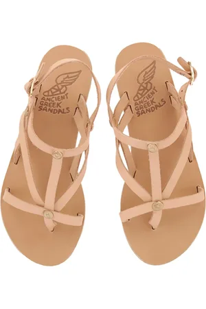 Ancient Greek Sandals Sko, Dame, , 36 EU, Læder, Livia Flade Lædersandaler