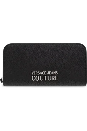 VERSACE Tilbehør, Dame, Sort, ONE SIZE, Uld, Pung med logo