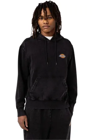 Dickies Sweathshirts & Hoodies, Herre, Sort, L, Tyl, Hættevaskerikon