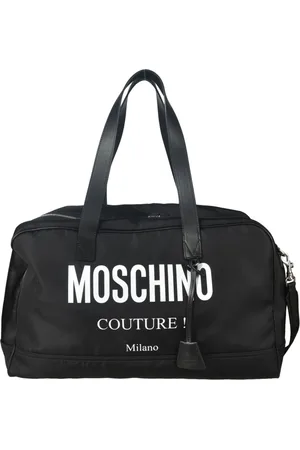 Moschino Taske, Herre, Sort, ONE SIZE, Uld, Stilfuld Taskesamling