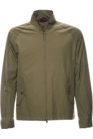 Baracuta Jakke, Herre, Grøn, XS, Polyester, Army Stil Jakke