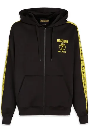 Moschino Sweathshirts & Hoodies, Herre, Sort, M, Lynlåsjakker