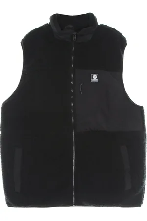 Element Jakke, Herre, Sort, XS, Streetwear Ærmeløs Vest