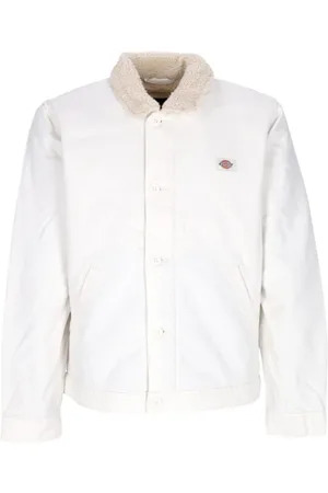 Dickies Jakke, Herre, Hvid, L, Cloud Canvas Dækjakke