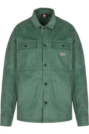 Dickies Skjorte, Herre, Grøn, S, Hverdags t-Shirt
