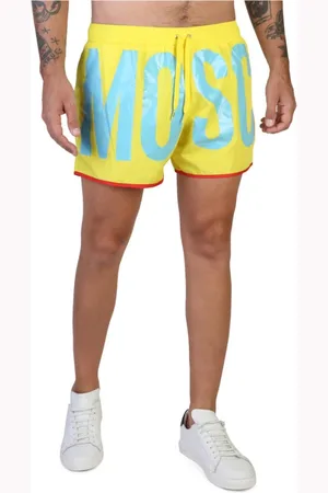 Moschino Badetøj, Herre, Gul, S, Polyester, Herre Badedragt i ensfarvet
